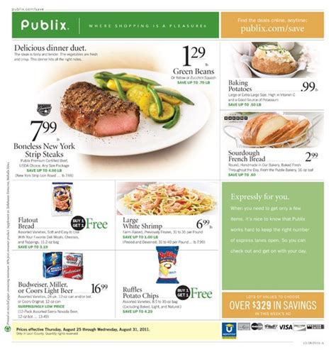 Weekly Ad & Flyer Publix. Ends today. Publix; Wed 03/06 - Tue 03/12/24; View Offer. Active. Publix Extra Savings; Sat 03/09 - Fri 03/22 ... are from 7:00 am - 9:00 pm. Please see this page for the specifics on Publix McCall & Placida, Englewood, FL, including the store hours, place of business address details, customer feedback and further ...